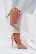 Szpilki Model Navinda LE113P Beige - Step in style