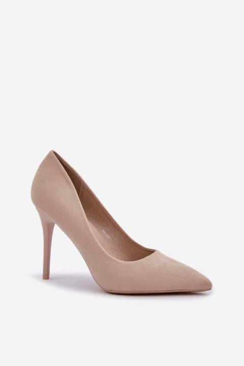 Szpilki Model Navinda LE113P Light Beige - Step in style Szpilki Model Navinda LE113P Light Beige - Step in style