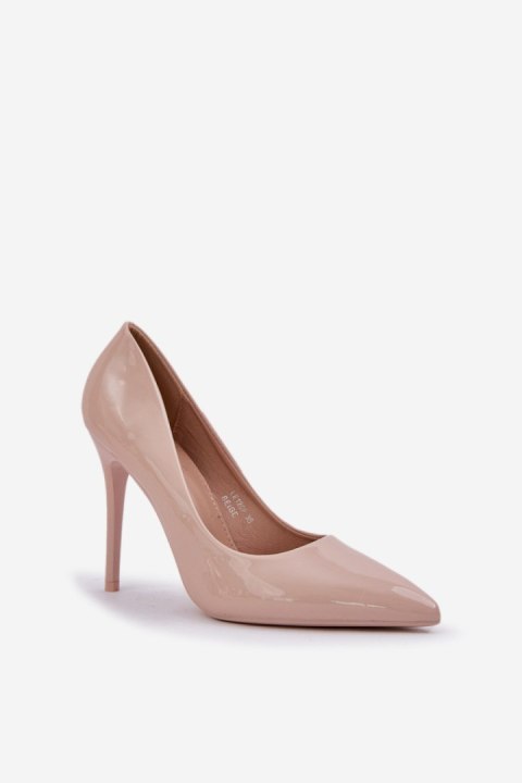Szpilki Model Vizana LE120P Beige - Step in style Szpilki Model Vizana LE120P Beige - Step in style