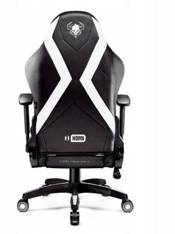 DIABLO CHAIRS Fotel gamingowy DIABLO X-HORN 2.0 normal fotel czarno-biały DIABLO CHAIRS Fotel gamingowy DIABLO X-HORN 2.0 normal fotel czarno-biały