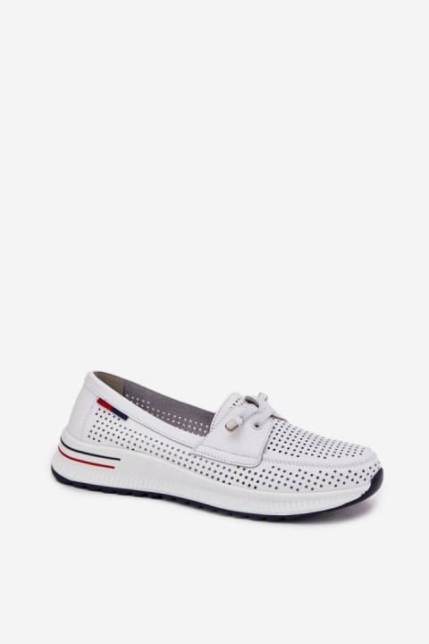 Półbuty Model Violeth 25PB18-8443 White - Step in style Półbuty Model Violeth 25PB18-8443 White - Step in style
