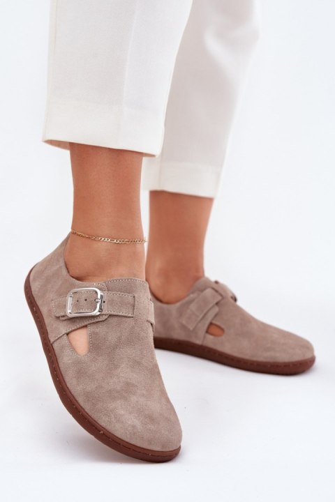 Półbuty Model Zazoo N1261 Beige - Step in style Półbuty Model Zazoo N1261 Beige - Step in style