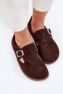 Półbuty Modle Zazoo N1261 Czekolada - Step in style