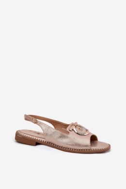 Sandały Model S.Barski KV51-003 Pink Gold - Step in style