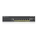 ZyXEL Switch Zyxel GS2220-10HP 10p PoE (PoE+: 8;) 180W Managed Gigabit