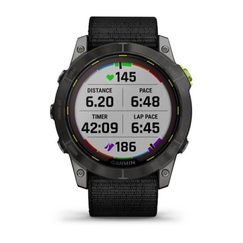 Garmin Zegarek sportowy Garmin Enduro 2 Solar Black Carbon Gray DLC Ti Ultrafit Band Garmin Zegarek sportowy Garmin Enduro 2 Solar Black Carbon Gray DLC Ti Ultrafit Band