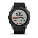Garmin Zegarek sportowy Garmin Enduro 2 Solar Black Carbon Gray DLC Ti Ultrafit Band