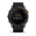 Garmin Zegarek sportowy Garmin Enduro 2 Solar Black Carbon Gray DLC Ti Ultrafit Band