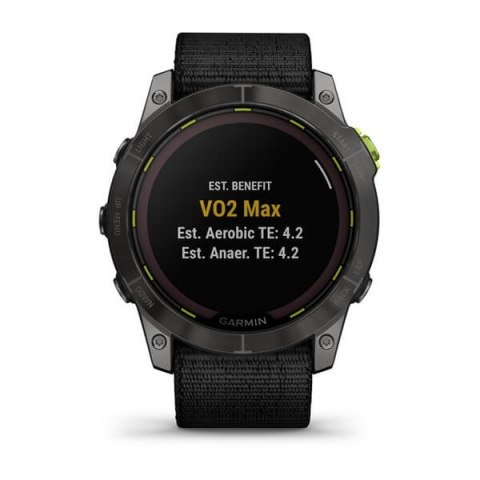 Garmin Zegarek sportowy Garmin Enduro 2 Solar Black Carbon Gray DLC Ti Ultrafit Band Garmin Zegarek sportowy Garmin Enduro 2 Solar Black Carbon Gray DLC Ti Ultrafit Band