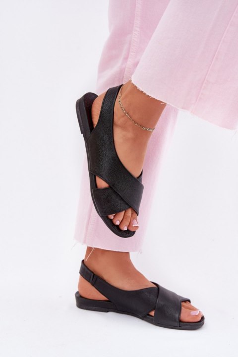 Sandały Model Zazoo 40407 Black - Step in style Sandały Model Zazoo 40407 Black - Step in style