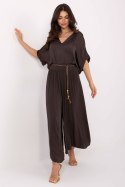 Spodnie Damskie Model TW-SP-BI-81733.14 Dark Brown - Och Bella