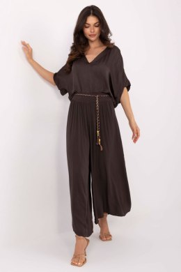 Spodnie Damskie Model TW-SP-BI-81733.14 Dark Brown - Och Bella