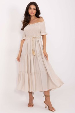 Sukienka Model MI-SK-A2609.96 Beige - Italy Moda