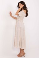 Sukienka Model MI-SK-A2609.96 Beige - Italy Moda