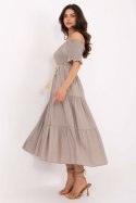 Sukienka Model MI-SK-A2609.96 Dark Beige - Italy Moda