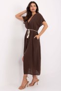 Sukienka Model TW-SK-BI-2022126.59 Dark Brown - Och Bella