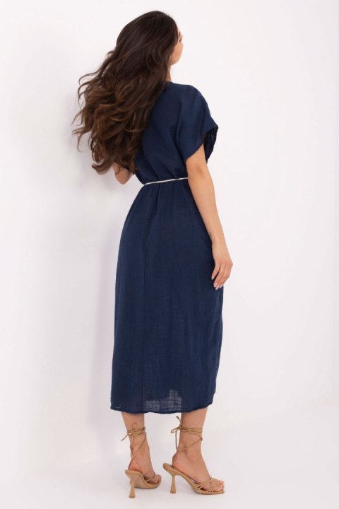 Sukienka Model TW-SK-BI-2022126.59 Navy - Och Bella Sukienka Model TW-SK-BI-2022126.59 Navy - Och Bella