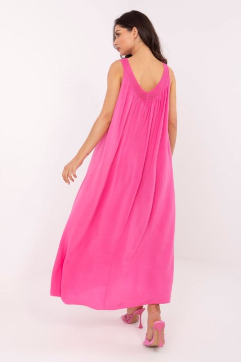 Sukienka Model TW-SK-BI-L0125.52 Pink - Och Bella Sukienka Model TW-SK-BI-L0125.52 Pink - Och Bella