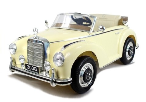 LEAN CARS Auto na Akumulator Mercedes 300S Beżowy