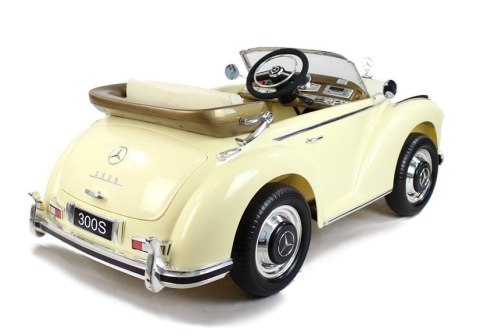 LEAN CARS Auto na Akumulator Mercedes 300S Beżowy