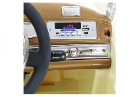LEAN CARS Auto na Akumulator Mercedes 300S Beżowy