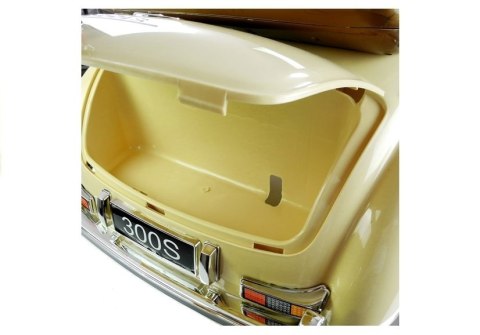 LEAN CARS Auto na Akumulator Mercedes 300S Beżowy