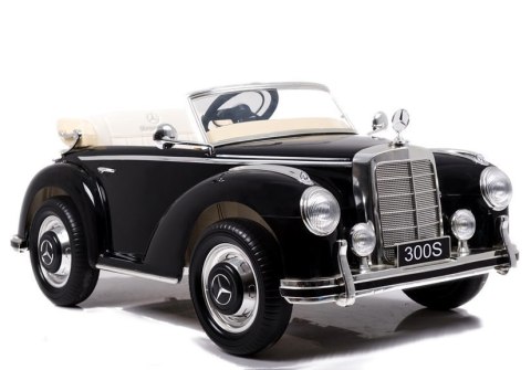 LEAN CARS Auto na Akumulator Mercedes 300S Czarny Lakierowany