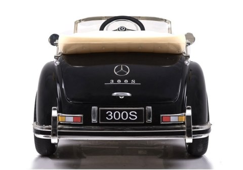 LEAN CARS Auto na Akumulator Mercedes 300S Czarny Lakierowany