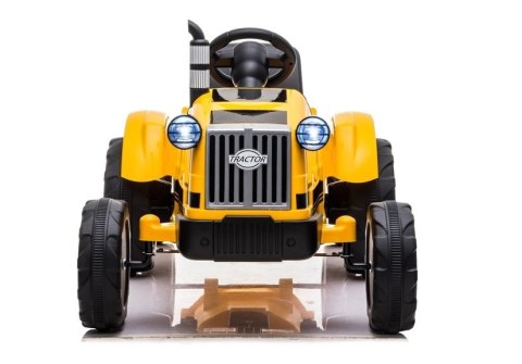 LEAN CARS Traktor na Akumulator z Przyczepą CH9959 Żółty LEAN CARS Traktor na Akumulator z Przyczepą CH9959 Żółty