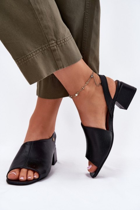 Sandały Model Maciejka 06975-01 Black - Step in style Sandały Model Maciejka 06975-01 Black - Step in style