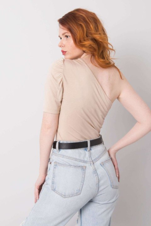 Bluzka Model 95-BZ-190101.21P Light Beige - Rue Paris Bluzka Model 95-BZ-190101.21P Light Beige - Rue Paris