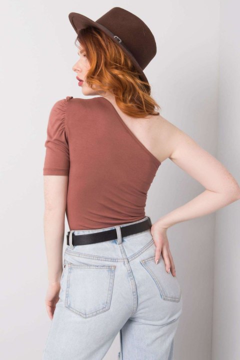 Bluzka Model 95-BZ-190101.22P Brown - Rue Paris Bluzka Model 95-BZ-190101.22P Brown - Rue Paris