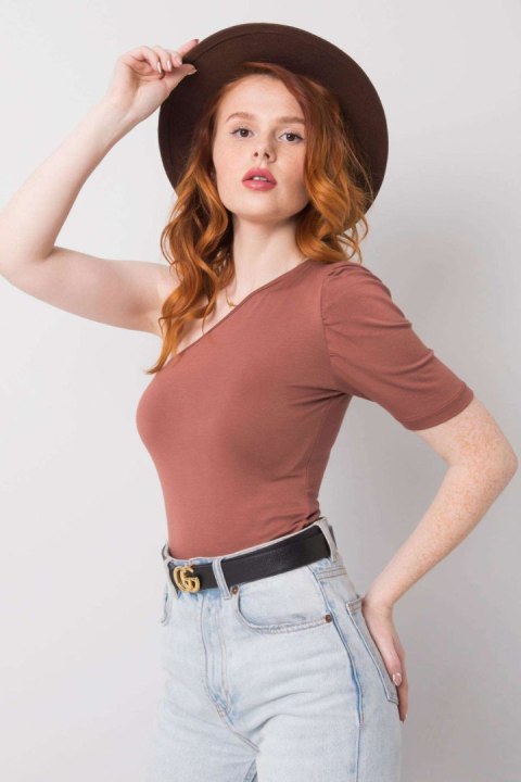 Bluzka Model 95-BZ-190101.22P Brown - Rue Paris Bluzka Model 95-BZ-190101.22P Brown - Rue Paris