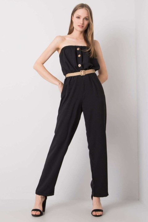 Kombinezon Model 361-KO-01042021.27 Black - Rue Paris Kombinezon Model 361-KO-01042021.27 Black - Rue Paris
