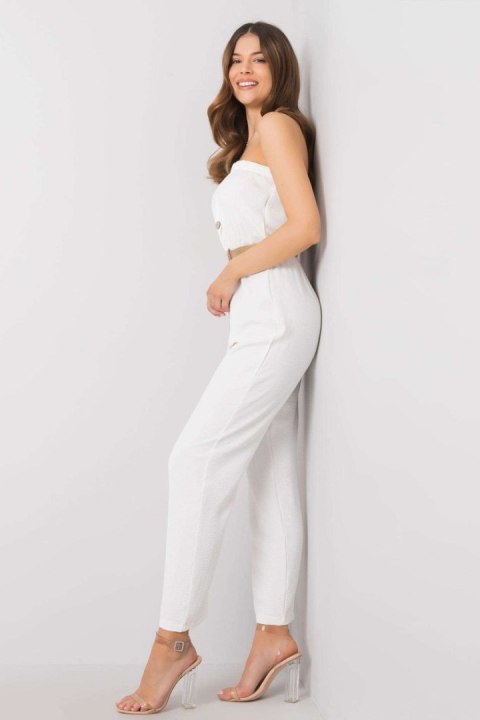 Kombinezon Model 361-KO-01042021.32 Ecru - Rue Paris Kombinezon Model 361-KO-01042021.32 Ecru - Rue Paris