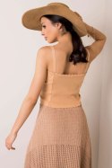 Koszulka Top Model 178-TP-3008.94 Camel - Rue Paris