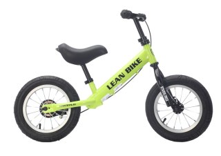 LEAN Trike Rower Biegowy ENDURO Rowerek Do Odpychania Neonowy Zielony