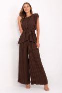 Spodnie Komplet Model MI-KMPL-A2554.69 Dark Brown - Italy Moda