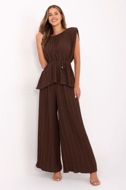 Spodnie Komplet Model MI-KMPL-A2554.69 Dark Brown - Italy Moda