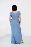 Sukienka Model Francesca Blue Połysk - Jersa