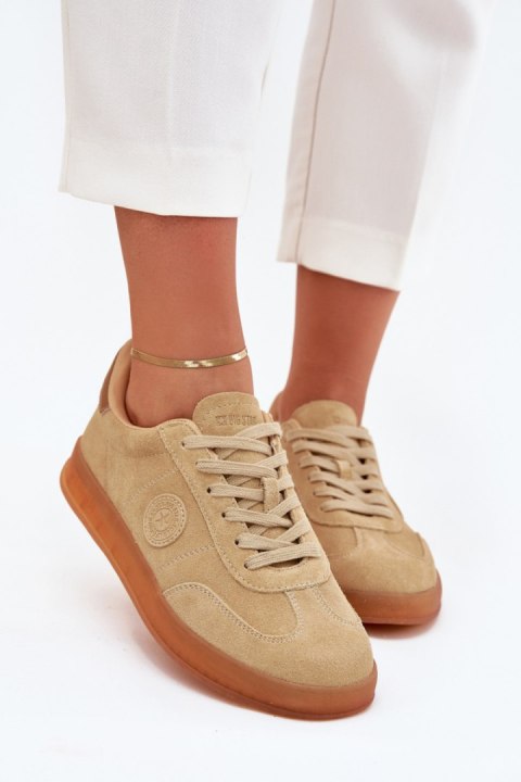 Buty Sportowe Model Big Star RR274849 Beige - Step in style Buty Sportowe Model Big Star RR274849 Beige - Step in style