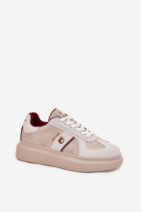 Buty Sportowe Model Daniel Lopez SS2D4003 Beige - Step in style Buty Sportowe Model Daniel Lopez SS2D4003 Beige - Step in style