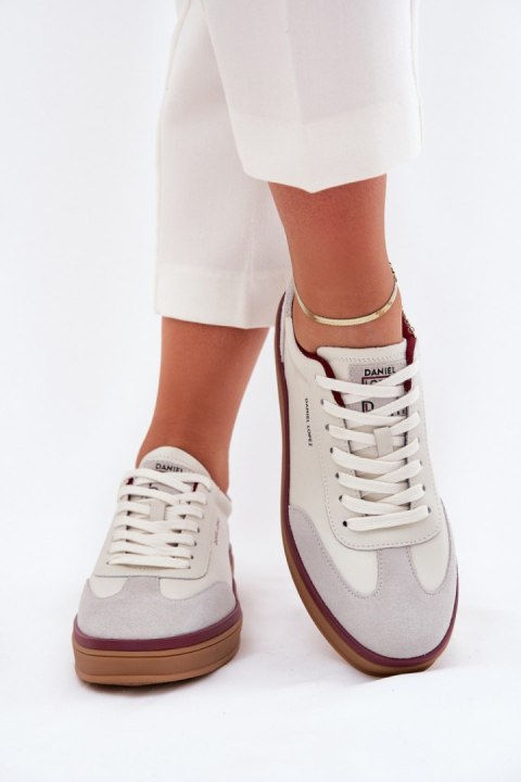 Buty Sportowe Model Daniel Lopez SS2D4008 White/Grey - Step in style Buty Sportowe Model Daniel Lopez SS2D4008 White/Grey - Step in style