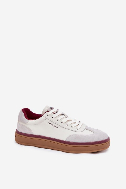 Buty Sportowe Model Daniel Lopez SS2D4008 White/Grey - Step in style Buty Sportowe Model Daniel Lopez SS2D4008 White/Grey - Step in style