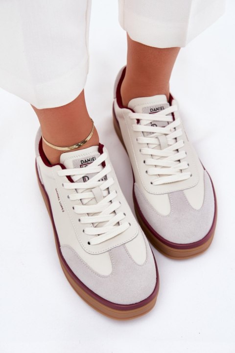 Buty Sportowe Model Daniel Lopez SS2D4008 White/Grey - Step in style Buty Sportowe Model Daniel Lopez SS2D4008 White/Grey - Step in style