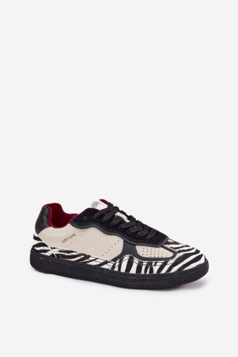 Buty Sportowe Model Daniel Lopez SS2D4015 Zebra Beige - Step in style Buty Sportowe Model Daniel Lopez SS2D4015 Zebra Beige - Step in style