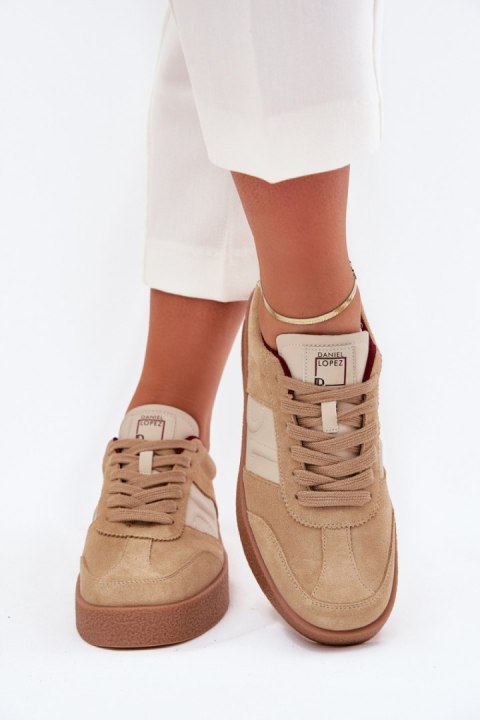 Buty Sportowe Model Daniel Lopez SS2D4022 Beige - Step in style Buty Sportowe Model Daniel Lopez SS2D4022 Beige - Step in style