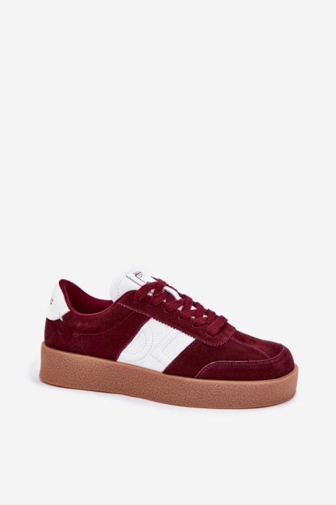 Buty Sportowe Model Daniel Lopez SS2D4023 Bordo - Step in style Buty Sportowe Model Daniel Lopez SS2D4023 Bordo - Step in style