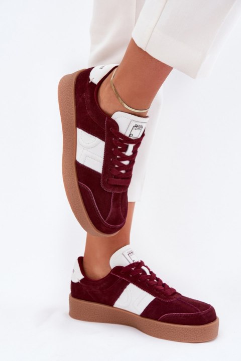 Buty Sportowe Model Daniel Lopez SS2D4023 Bordo - Step in style Buty Sportowe Model Daniel Lopez SS2D4023 Bordo - Step in style