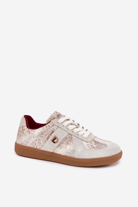 Buty Sportowe Model Daniel Lopez SS2D4032 Beige Wzór - Step in style Buty Sportowe Model Daniel Lopez SS2D4032 Beige Wzór - Step in style